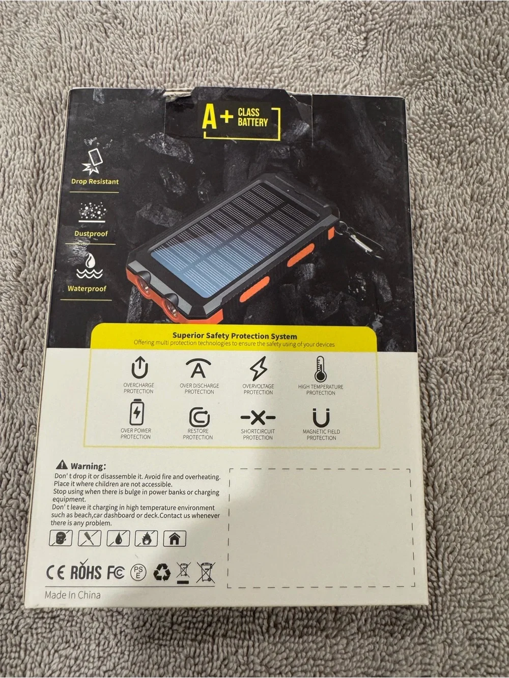 Source Unknown portable 8000mah